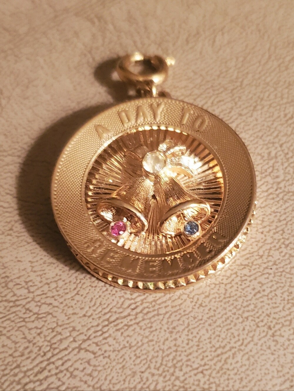 Vintage Monet "A Day To Remember" Charm